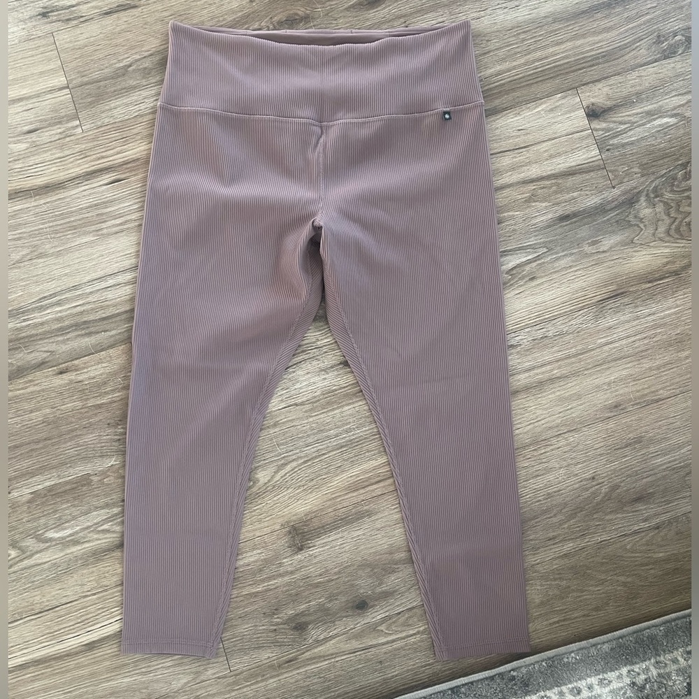 2x Athleta Alicia Keys Ribbed Active Leggings